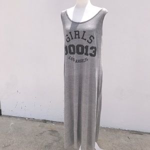 United Couture Maxi Dress One Size Grey
